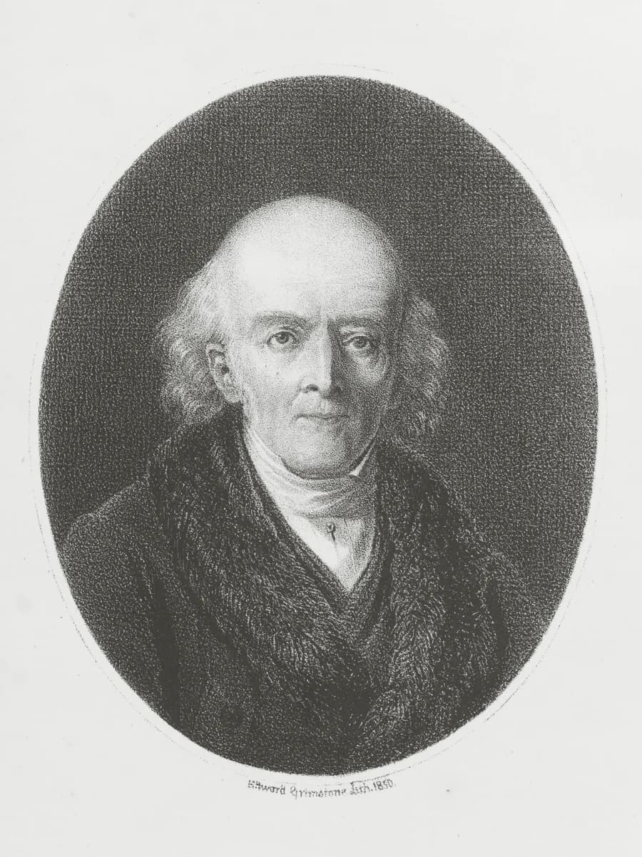 Porträt von Samuel Hahnemann, dem Begründer der Homöopathie